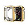 Siliconen case 38mm - Goud - Geschikt voor Apple Watch 38mm