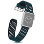 Bandje met gaatjes - Groen - Geschikt voor Apple Watch 42mm / 44mm / 45mm Bandje met gaatjes - Groen - Geschikt voor Apple Watch 42mm / 44mm / 45mm
