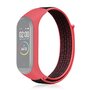 Nylon Geweven Bandje Xiaomi Mi Band 3 / 4 / 5 / 6 - Roze / Zwart Nylon Geweven Bandje Xiaomi Mi Band 3 / 4 / 5 / 6 - Roze / Zwart