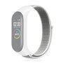 Nylon Geweven Bandje Xiaomi Mi Band 3 / 4 / 5 / 6 - Wit Nylon Geweven Bandje Xiaomi Mi Band 3 / 4 / 5 / 6 - Wit