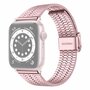 Metalen bandje - Rosé roze - Geschikt voor Apple watch 38mm / 40mm / 41mm Metalen bandje - Rosé roze - Geschikt voor Apple watch 38mm / 40mm / 41mm