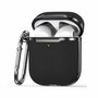 AirPods 1/2 hoesje - Hardcase - Plated series - Zwart