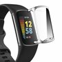 Fitbit Charge 5 TPU case (volledig beschermd) - Zilver Fitbit Charge 5 TPU case (volledig beschermd) - Zilver