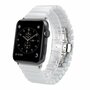 Schakelarmband Keramisch bandje - Wit - Geschikt voor Apple Watch 38mm / 40mm / 41mm Schakelarmband Keramisch bandje - Wit - Geschikt voor Apple Watch 38mm / 40mm / 41mm