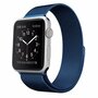 Milanese RVS bandje - Blauw - Geschikt voor Apple Watch bandje 42mm / 44mm / 45mm Milanese RVS bandje - Blauw - Geschikt voor Apple Watch bandje 42mm / 44mm / 45mm