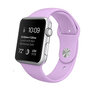 Rubberen sportbandje - Paars - Geschikt voor Apple Watch 42mm / 44mm / 45mm Rubberen sportbandje - Paars - Geschikt voor Apple Watch 42mm / 44mm / 45mm