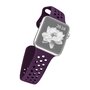 Holow Edition Sportbandje - Donker paars - Geschikt voor Apple Watch 42mm / 44mm / 45mm Holow Edition Sportbandje - Donker paars - Geschikt voor Apple Watch 42mm / 44mm / 45mm