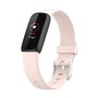 Fitbit Luxe - Sportbandje met gesp - Maat: Large - Licht roze Fitbit Luxe - Sportbandje met gesp - Maat: Large - Licht roze