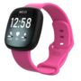 Fitbit Versa 3 / Sense Sportbandje - Roze - Maat: M/L Fitbit Versa 3 / Sense Sportbandje - Roze - Maat: M/L