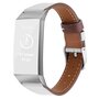 Fitbit Charge 3 & 4 Luxe Lederen bandje - Maat: Small - Wit