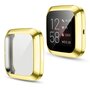 Fitbit Versa 2 Soft TPU case (volledig beschermd) - Goud Fitbit Versa 2 Soft TPU case (volledig beschermd) - Goud