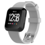Fitbit Versa 1 / 2 & Lite rubberen sport bandje - Grijs Fitbit Versa 1 / 2 & Lite rubberen sport bandje - Grijs
