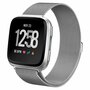 Fitbit Versa 1 / 2 & Lite milanese bandje - Maat: Large - Zilver Fitbit Versa 1 / 2 & Lite milanese bandje - Maat: Large - Zilver
