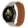 Samsung Galaxy Watch Active 2 - 40mm / 44mm - Siliconen Loop bandje - Khaki Samsung Galaxy Watch Active 2 - 40mm / 44mm - Siliconen Loop bandje - Khaki