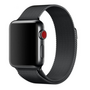 Milanese RVS bandje - Zwart - Geschikt voor Apple Watch 42mm / 44mm / 45mm / 49mm Milanese RVS bandje - Zwart - Geschikt voor Apple Watch 42mm / 44mm / 45mm / 49mm