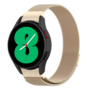 Samsung Galaxy Watch 5 - 40mm / 44mm - Milanese bandje (ronde connector) - Vintage goud Samsung Galaxy Watch 5 - 40mm / 44mm - Milanese bandje (ronde connector) - Vintage goud