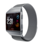 Fitbit Ionic Milanese bandje - Maat: Large - Antraciet Grijs Fitbit Ionic Milanese bandje - Maat: Large - Antraciet Grijs