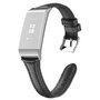 Fitbit Charge 3 & 4 Slim Fit Leather bandje - Zwart Fitbit Charge 3 & 4 Slim Fit Leather bandje - Zwart