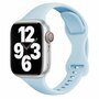 Sportbandje Slim Fit - Lichtblauw - Geschikt voor Apple Watch 38mm / 40mm / 41mm