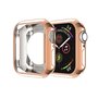Siliconen case 44mm - Ros&eacute; goud - Geschikt voor Apple Watch 44mm