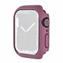 Apple Watch 45mm Hard case (open front) - Wijnrood - Geschikt voor Apple Watch 45mm