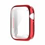 Siliconen case (volledig beschermd) 41mm - Rood - Geschikt voor Apple watch 41mm