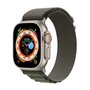 Alpine Loop nylon bandje - Groen - Geschikt voor Apple Watch 42mm / 44mm / 45mm / 49mm