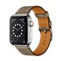 Leren bandje - Bruin - Geschikt voor Apple Watch 42mm / 44mm / 45mm / 49mm