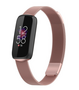 Fitbit Luxe - Milanese bandje - Ros&eacute; goud