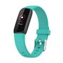 Fitbit Luxe - Sportbandje met gesp - Maat: Large - Turquoise