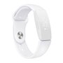 Fitbit Inspire 1 / HR / Ace 2 siliconen bandje - Maat: Large - Wit