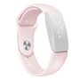 Fitbit Inspire 1 / HR / Ace 2 siliconen bandje - Maat: Large - Zand roze