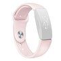 Fitbit Inspire 1 / HR / Ace 2 siliconen bandje - Maat: Small - Zand roze