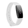 Fitbit Inspire 1 / HR / Ace 2 siliconen bandje - Maat: Large - Wit