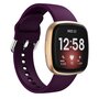 Fitbit Versa 3 &amp; 4 / Sense 1 &amp; 2  - Siliconen bandje - Paars