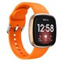 Fitbit Versa 3 &amp; 4 / Sense 1 &amp; 2  - Siliconen bandje - Oranje