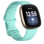 Fitbit Versa 3 &amp; 4 / Sense 1 &amp; 2 Sportbandje - Mint Groen - Maat: M/L