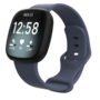 Fitbit Versa 3 &amp; 4 / Sense 1 &amp; 2 Sportbandje - Grijsblauw - Maat: M/L