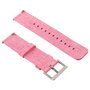 Canvas nylon bandje Fitbit Versa 1 / 2 &amp; Lite  - Roze