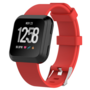 Fitbit Versa 1 / 2 &amp; Lite rubberen sport bandje - Rood