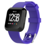 Fitbit Versa 1 / 2 &amp; Lite rubberen sport bandje - Paars