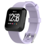 Fitbit Versa 1 / 2 &amp; Lite  rubberen sport bandje - licht paars