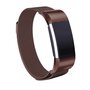 Fitbit Charge 3 &amp; 4 milanese bandje - Maat: Small - Bruin