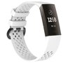 Fitbit Charge 3 &amp; 4 sport bandje - Maat: Large - Wit