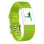 Fitbit Charge 2 sportbandje - Maat: Large - Groen