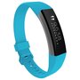 FitBit Alta HR siliconen bandje met gesp - Maat: Large -  Zee Blauw