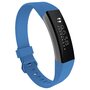 FitBit Alta HR siliconen bandje met gesp - Maat: Large -  Blauw