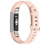 FitBit Alta HR siliconen bandje met gesp - Maat: Large - Beige