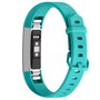 FitBit Alta HR siliconen bandje met gesp - Maat: Large - Turquoise