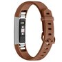 FitBit Alta HR siliconen bandje met gesp - Maat: Large - Coffee